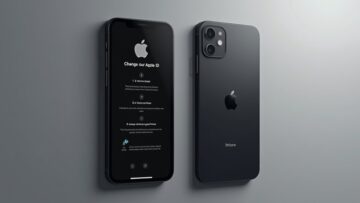 change apple id on iphone