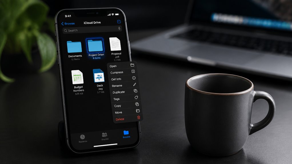 kompresja zip na iPhonie szybciej mniejszy dostęp offline