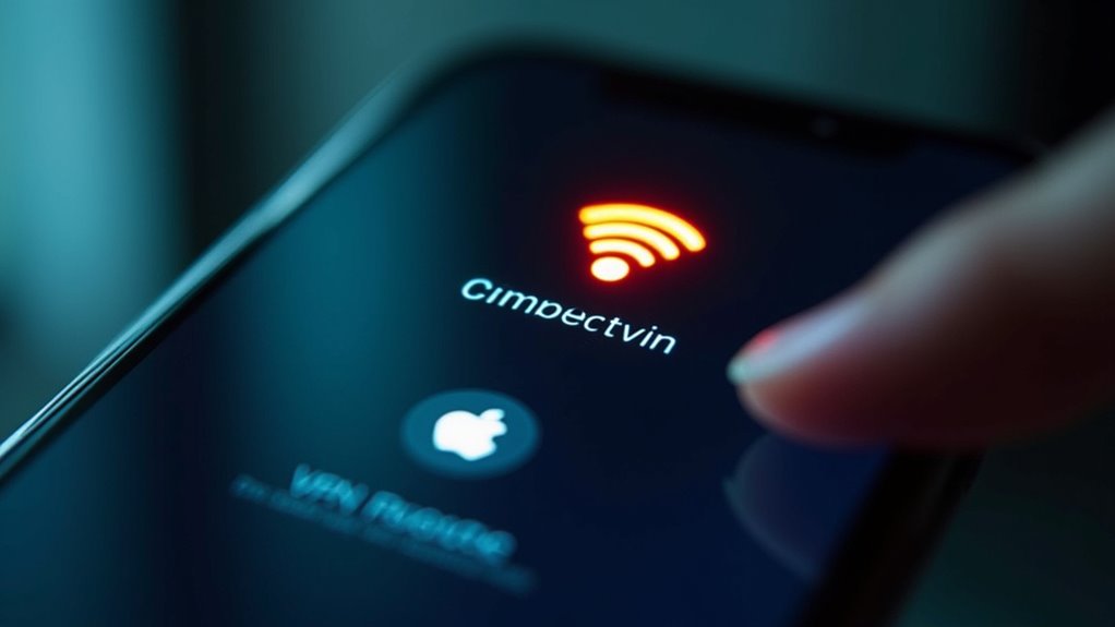 wyłącz VPN i zresetuj ścieżki sieciowe