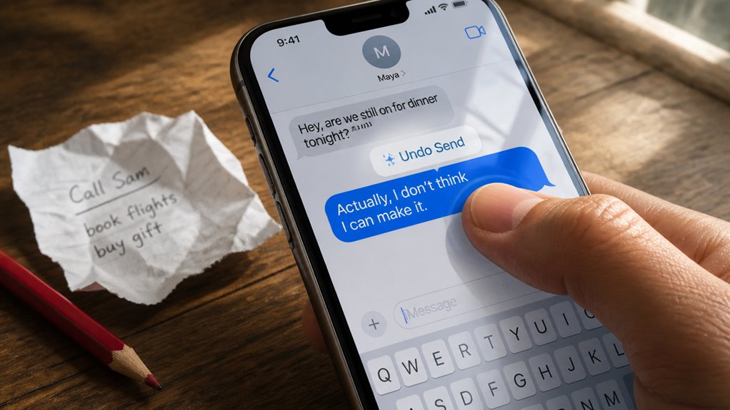edytowanie i cofanie wysłanej wiadomości iMessage na iPhonie