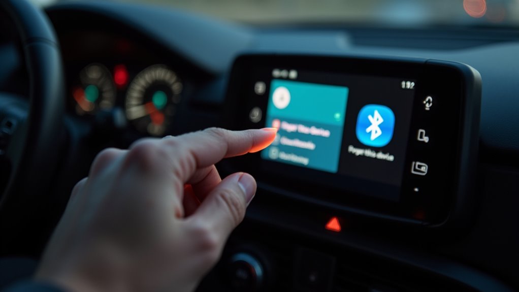 zapomnij i sparuj ponownie problemy z bluetooth carplay
