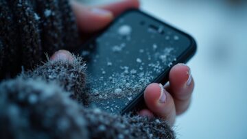 iPhone wyłącza się na zimnie z powodu baterii