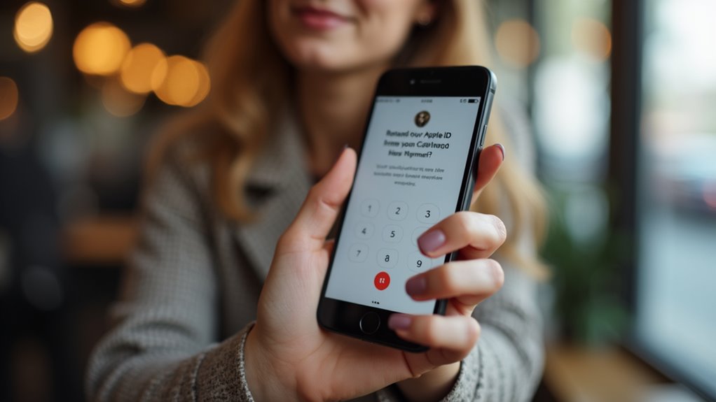zresetuj Apple ID za pomocą kodu urządzenia iPhone