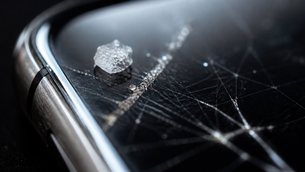 piasek i sól agresywnie uszkadzają ekran iPhone'a
